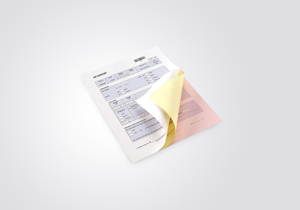 NCR Forms - 3 Part