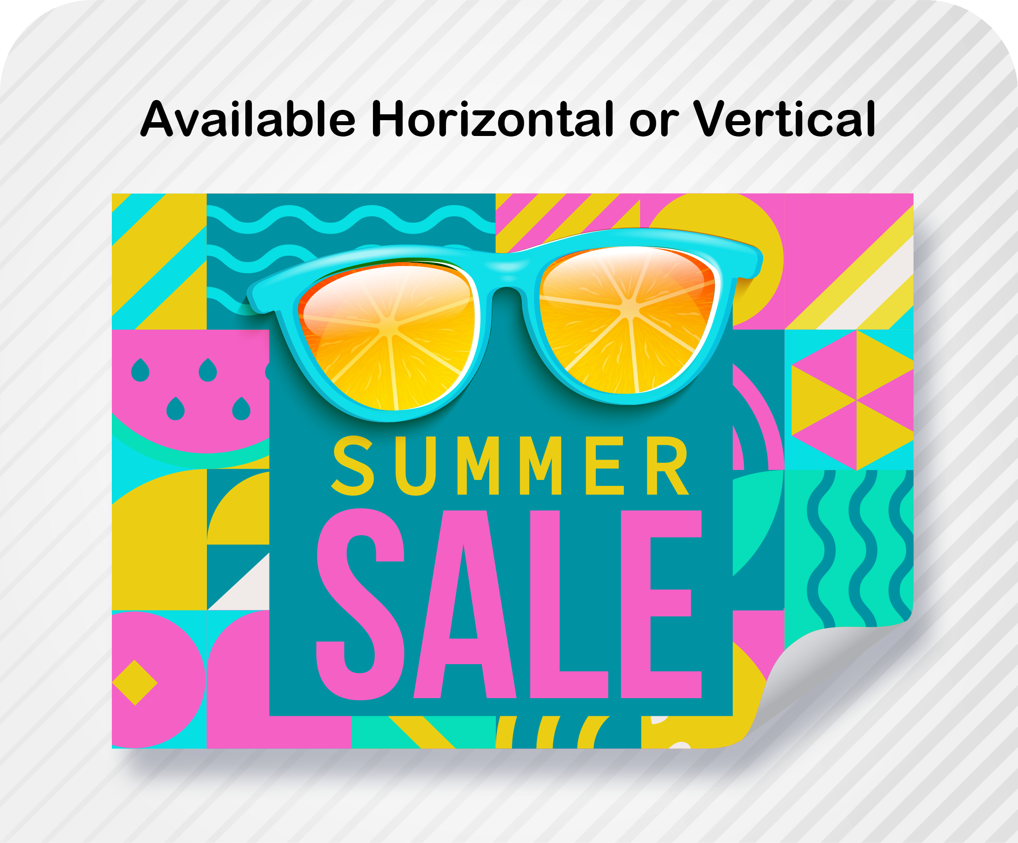 Rectangle Vinyl Stickers